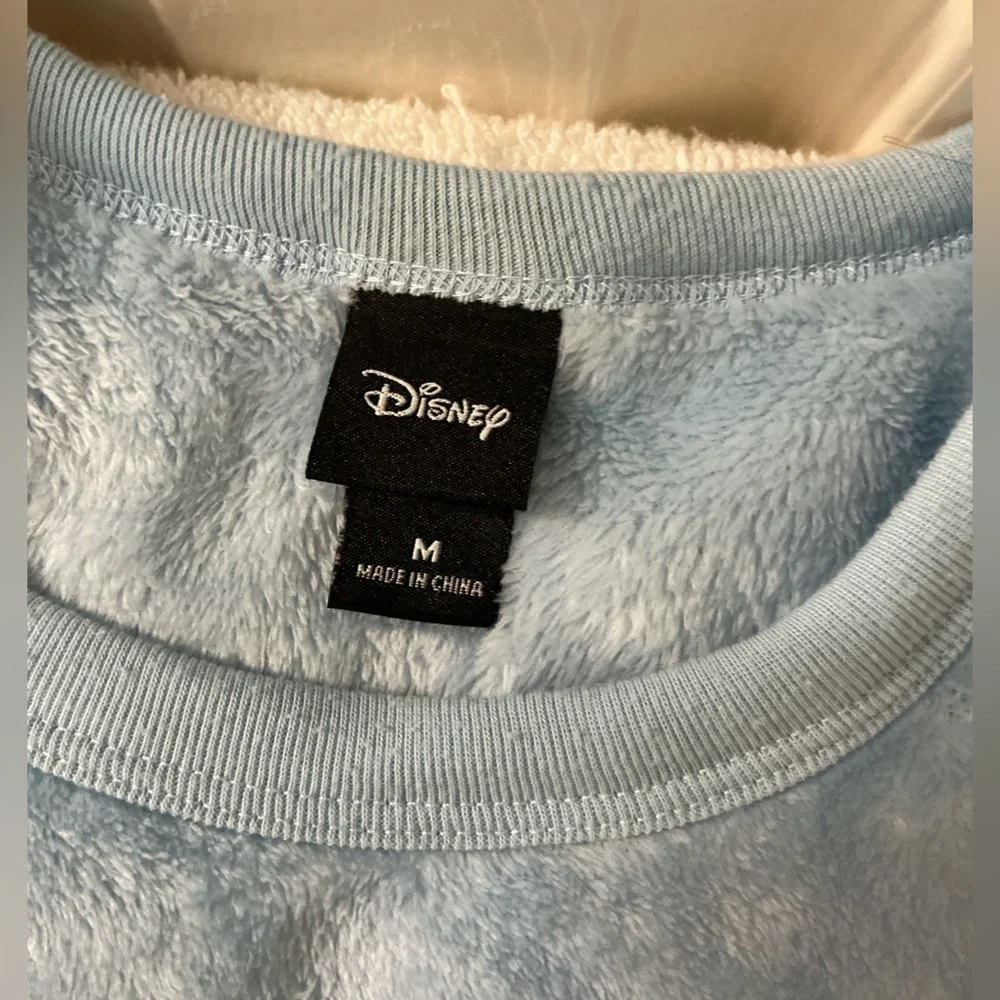 Disney Kids Blue Fleece Sweater with Mickey and Minnie